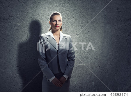 Young businesswoman Young businesswoman 46898574