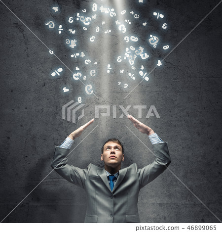 Businessman in trouble 46899065