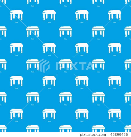Table pattern vector seamless blue - Stock Illustration [46899436] - PIXTA