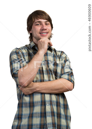 Thoughtful guy Thoughtful guy 46900609