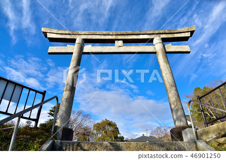 Torii of Kashima Children's Shrine at Himawayama Park Torii of Kashima Children's Shrine at Himawayama Park 46901250