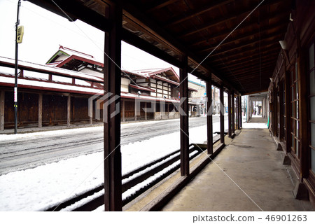 Nakamachi Komuse Street in Kuroishi City 46901263