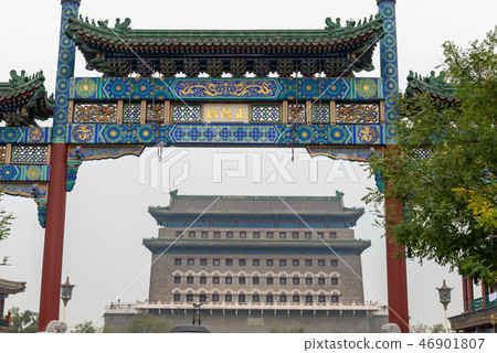 Beijing view scene Zhongyang Gate Beijing Beijing China Attractions Beijing Zhengyangmen Zhengyang Bridge Qianmen Street Beijing view scene Zhongyang Gate Beijing Beijing China Attractions Beijing Zhengyangmen Zhengyang Bridge Qianmen Street 46901807