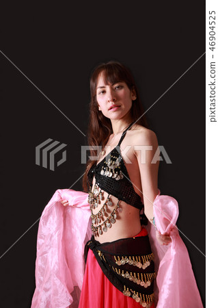 肚皮舞黑背 46904525