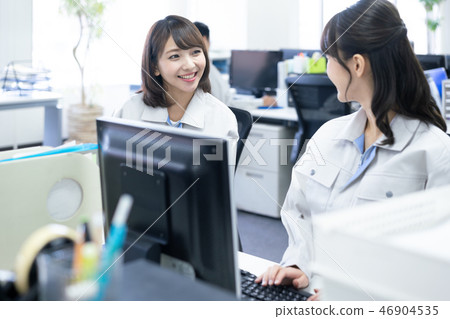 業務工作服談話談話 46904535