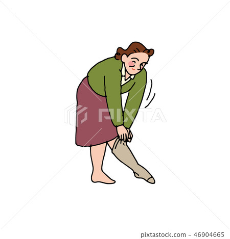 Wife wearing stockings 46904665