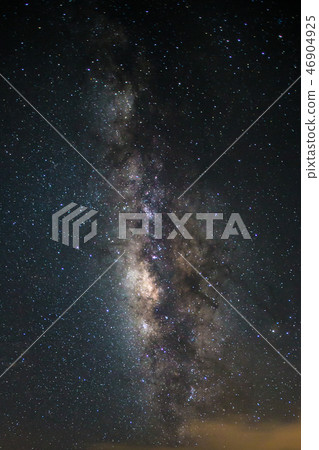 The Milky Way across the sky 46904925
