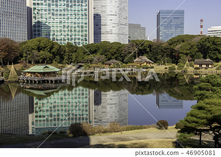 Hama Rikyu Ponds and Nakajima Ochaya 46905081