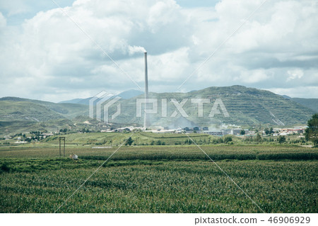 North Korea rural landscape North Korea rural landscape 46906929