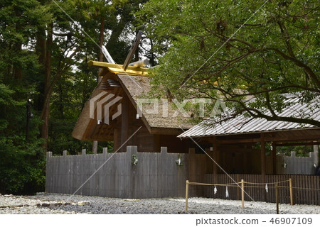 [Mie Prefecture] The first visit to the Ise Jingu Geku (Tsuchinomiya) 46907109
