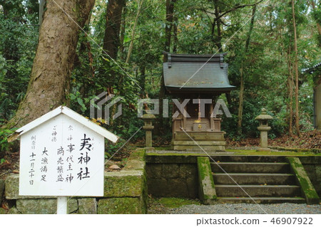 It is the last shrine of Taga Taisha of Taga Town, Shiga Prefecture It is the last shrine of Taga Taisha of Taga Town, Shiga Prefecture 46907922