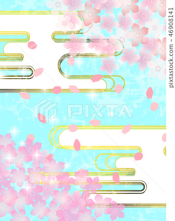  Cherry background background illustration 46908141