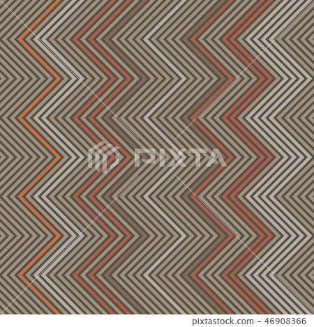 Colorful seamless pattern. Scandinavian geometric retro ornament 46908366