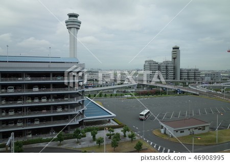 Parking lot scenery _ Haneda Airport Parking lot scenery _ Haneda Airport 46908995