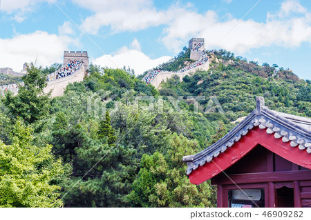 View of the Great Wall of China 46909282