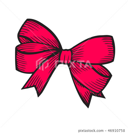 bow isolated on white bow isolated on white 46910758