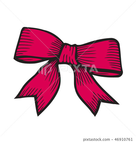 bow isolated on white bow isolated on white 46910761