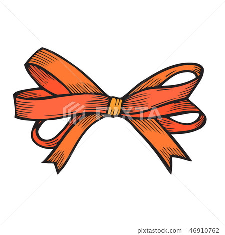 bow isolated on white bow isolated on white 46910762