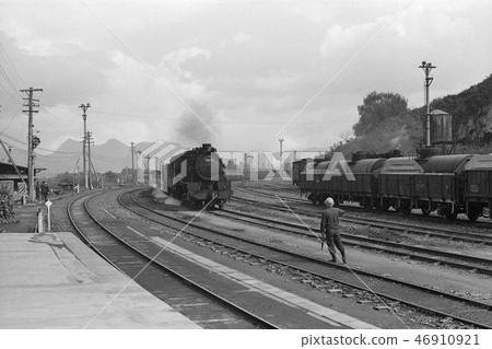 Nostalgic Gotoji Line Funao Station yard Nostalgic Gotoji Line Funao Station yard 46910921