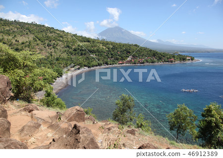 Bay in the village of Amed 46912389