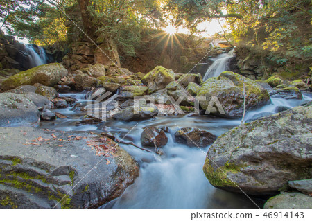 Maru Waterfalls Aso Ogunimachi Kumamoto Prefecture Japan 46914143