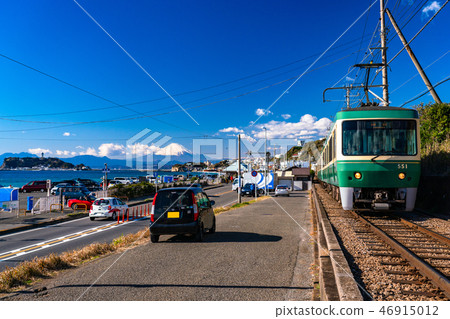 "Kanagawa prefecture" Enoden and Mt. Fuji / Shonan "Kanagawa prefecture" Enoden and Mt. Fuji / Shonan 46915012