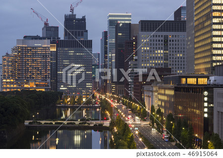 Marunouchi Night view Marunouchi Night view 46915064