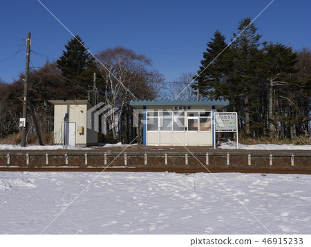 根室主線Hatsuda牛肉站整個視圖 根室主線Hatsuda牛肉站整個視圖 46915233