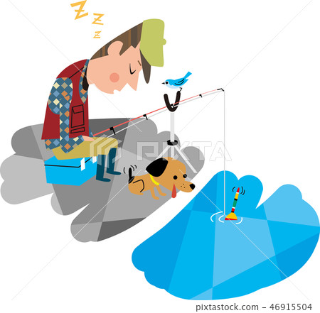 Men fishing 46915504