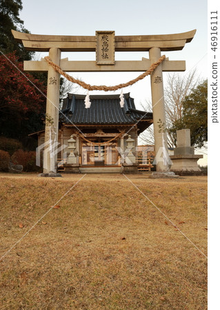嚴島神社黃昏時分 46916111
