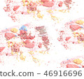 Crushed make up powder background 46916696
