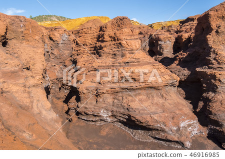 Remains of the old mines of Riotinto in Huelva Remains of the old mines of Riotinto in Huelva 46916985