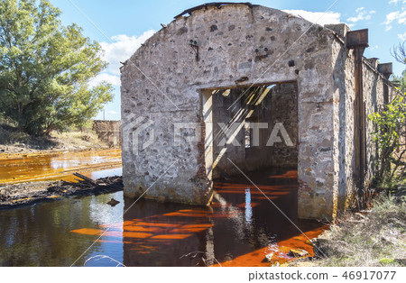 Remains of the old mines of Riotinto in Huelva Remains of the old mines of Riotinto in Huelva 46917077