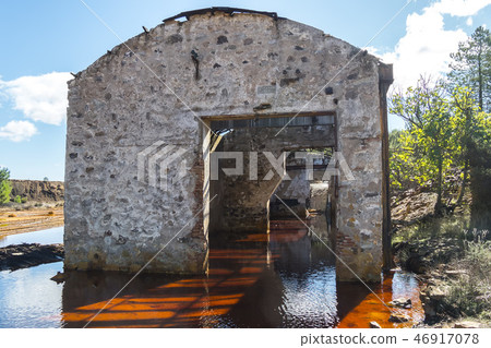 Remains of the old mines of Riotinto in Huelva Remains of the old mines of Riotinto in Huelva 46917078