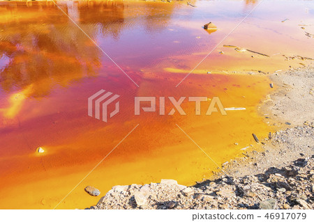 Remains of the old mines of Riotinto in Huelva Remains of the old mines of Riotinto in Huelva 46917079