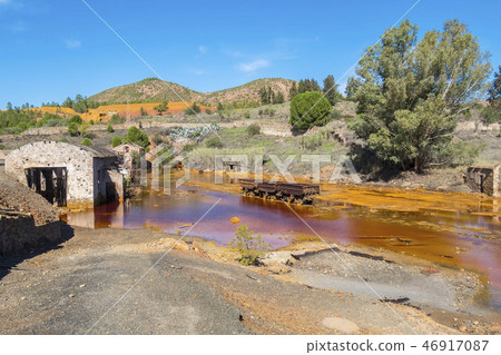 Remains of the old mines of Riotinto in Huelva Remains of the old mines of Riotinto in Huelva 46917087