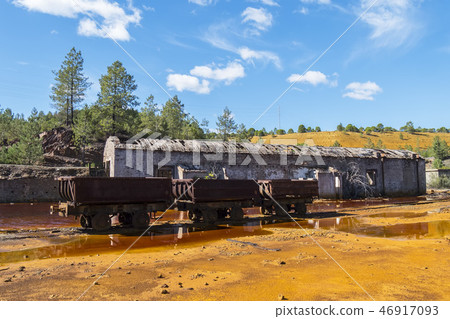 Remains of the old mines of Riotinto in Huelva Remains of the old mines of Riotinto in Huelva 46917093