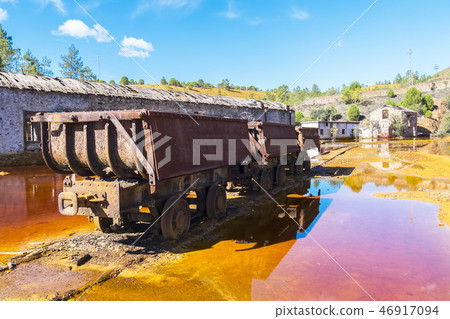 Remains of the old mines of Riotinto in Huelva Remains of the old mines of Riotinto in Huelva 46917094
