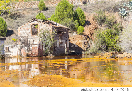 Remains of the old mines of Riotinto in Huelva Remains of the old mines of Riotinto in Huelva 46917096