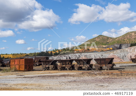 Remains of the old mines of Riotinto in Huelva Remains of the old mines of Riotinto in Huelva 46917119
