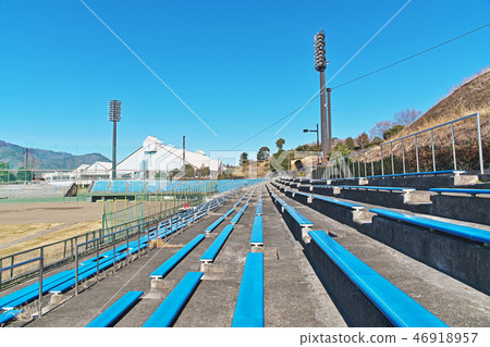 Baseball stadium spectator seat 46918957