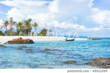 Asian tropical beach paradise in Thailand 46922094