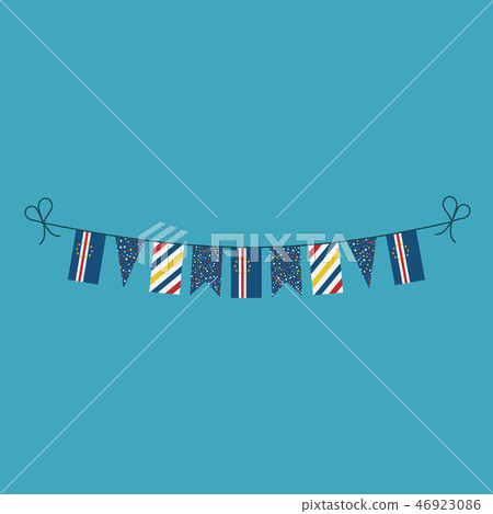Decorations bunting flags Cape Verde national day Decorations bunting flags Cape Verde national day 46923086