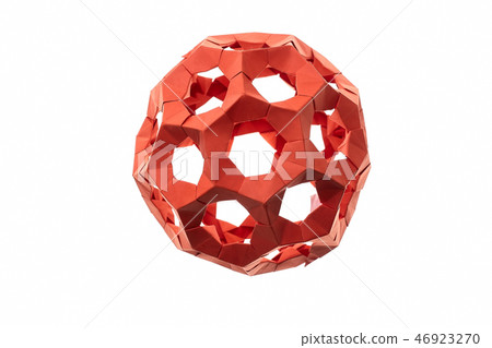 Modular ball origami model Modular ball origami model 46923270