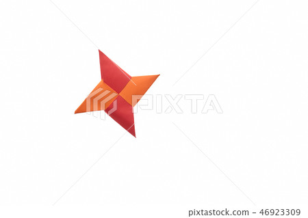 Four pointed shuriken origami 46923309