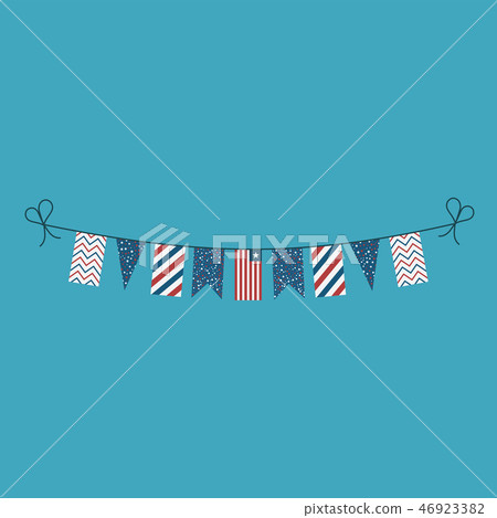 Decorations bunting flags for Liberia national day Decorations bunting flags for Liberia national day 46923382