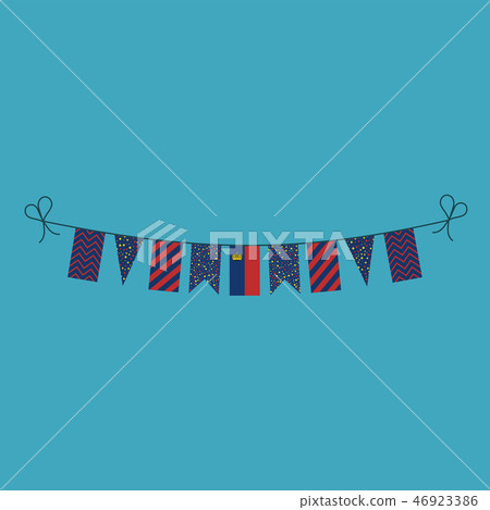 Decorations bunting flags of Liechtenstein Decorations bunting flags of Liechtenstein 46923386