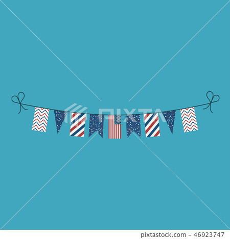 Decorations bunting flags of United States 46923747