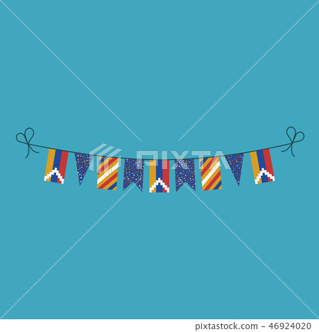 Decorations bunting flags of Republic of Artsakh 46924020