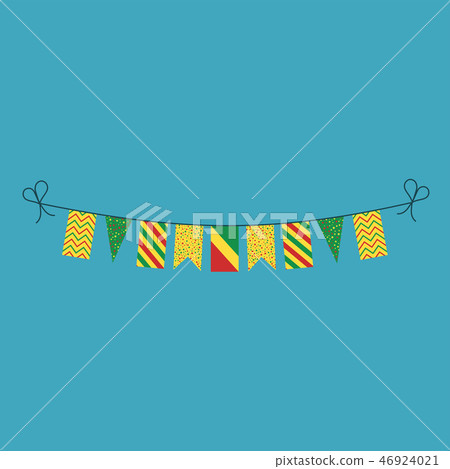 Decorations bunting flags of Republic of the Congo Decorations bunting flags of Republic of the Congo 46924021